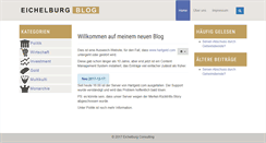Desktop Screenshot of eichelburg.com