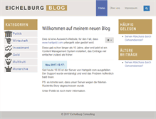 Tablet Screenshot of eichelburg.com